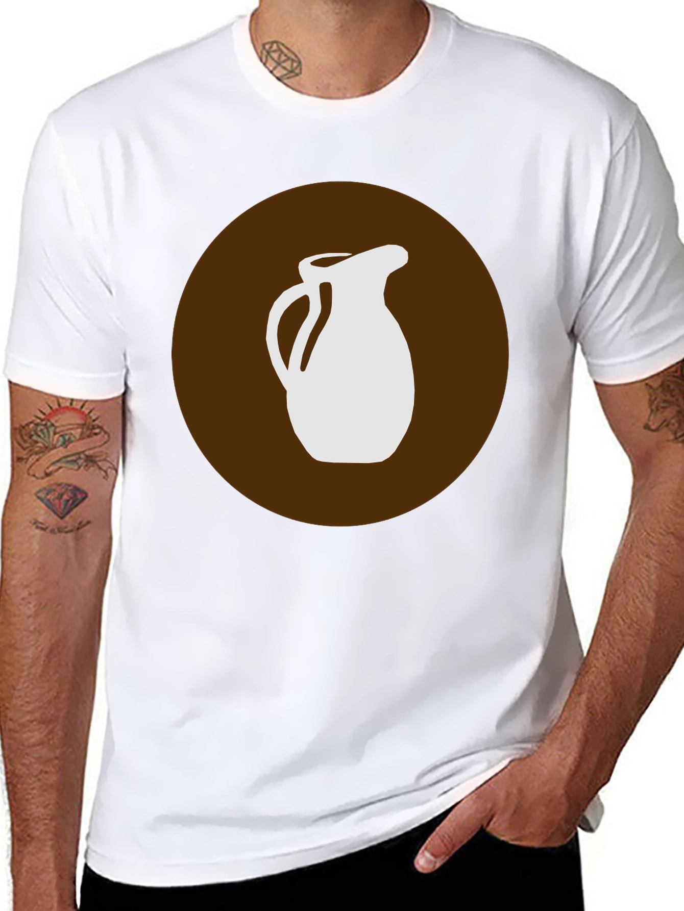 Pitcher Graphic Tee - Soft Cotton Blend