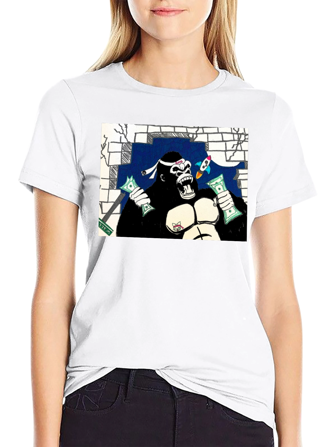 Ape Investor T-Shirt - Wall Street Bets