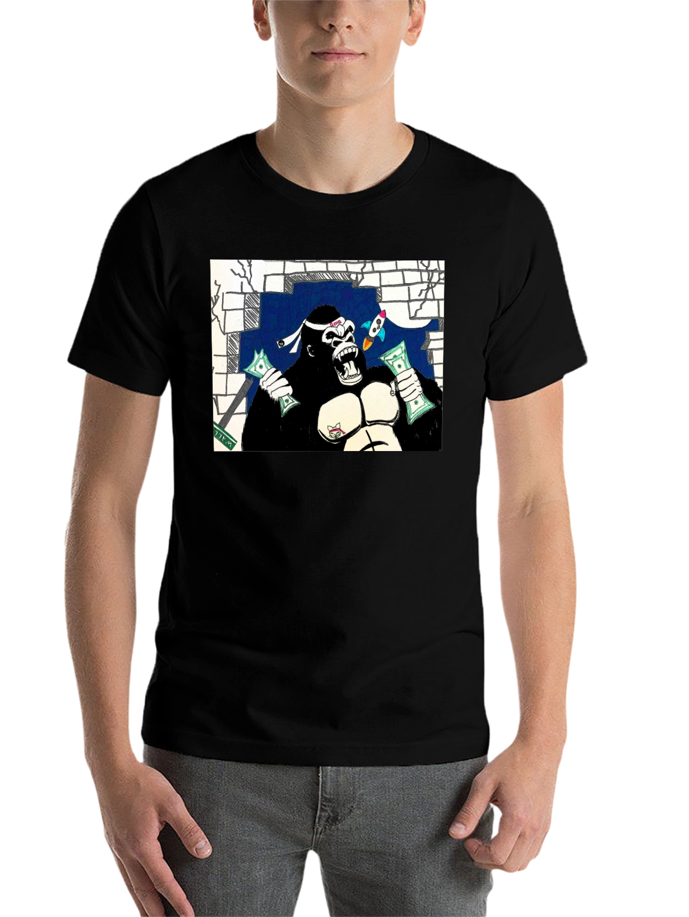 Ape Investor T-Shirt - Wall Street Bets