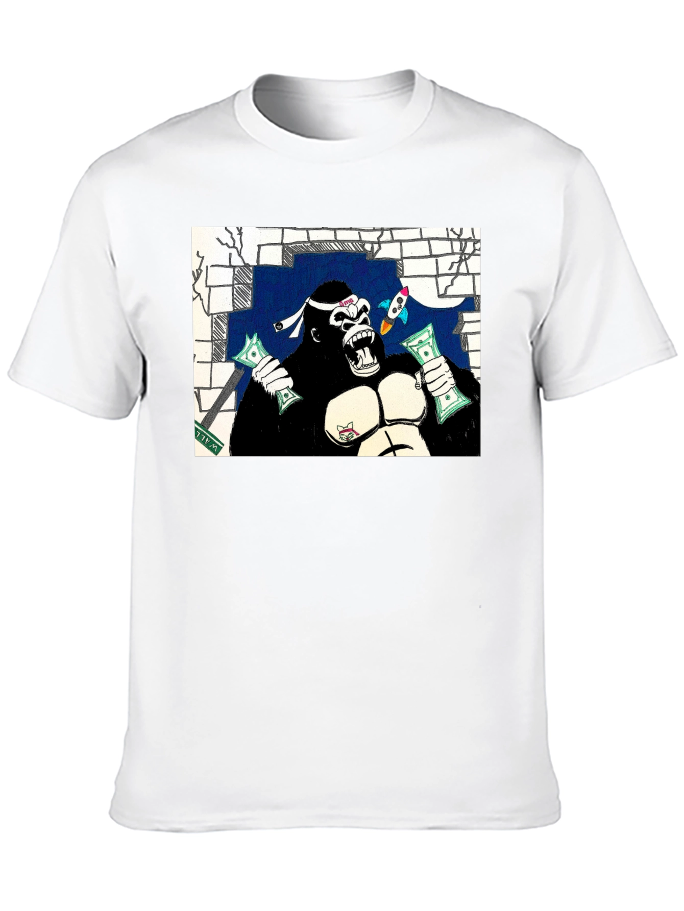 Ape Investor T-Shirt - Wall Street Bets