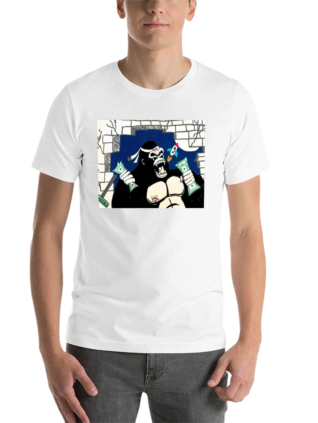 Ape Investor T-Shirt - Wall Street Bets
