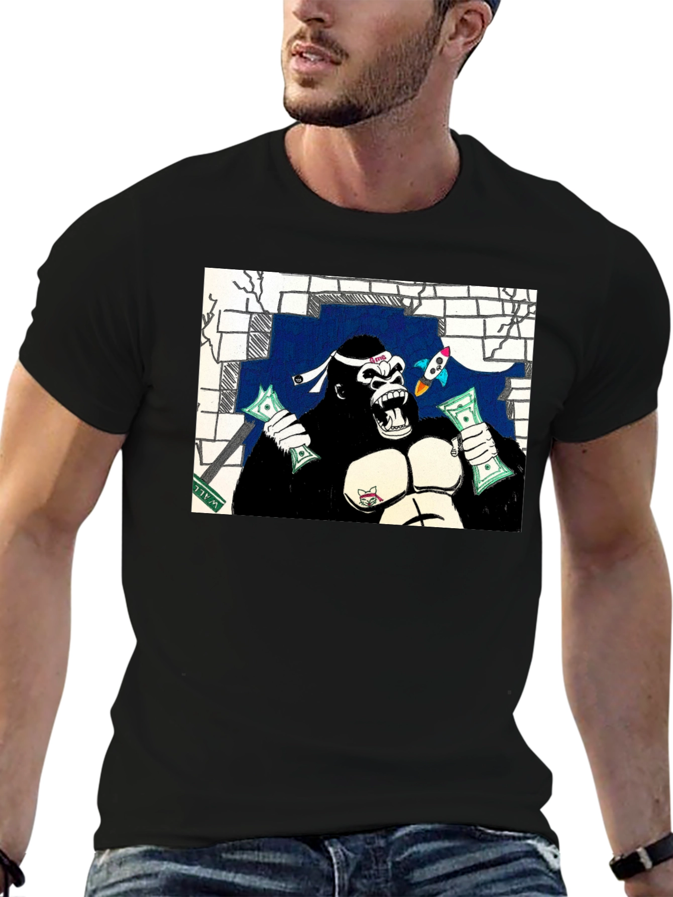 Ape Investor T-Shirt - Wall Street Bets