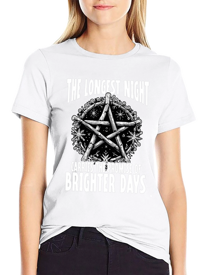 Longest Night Winter Solstice Graphic Tee