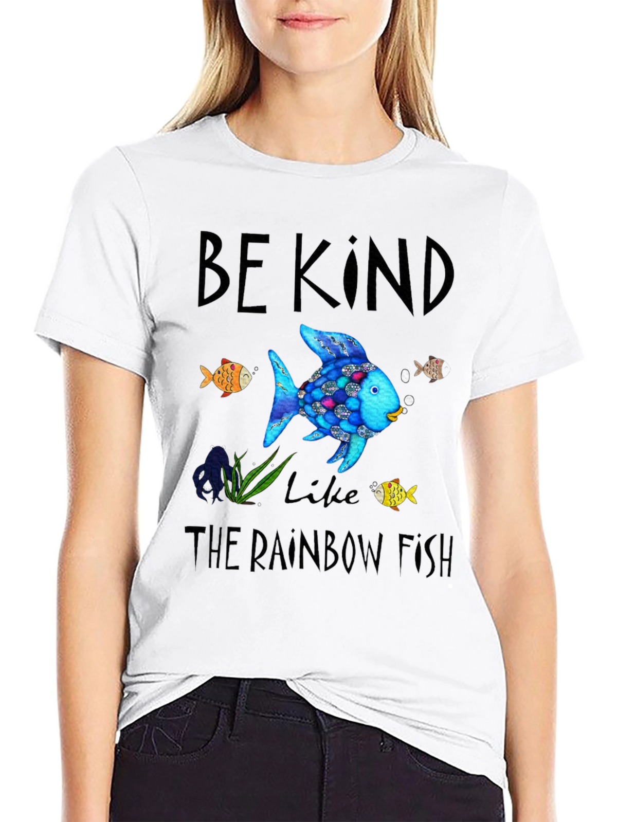 Be Kind Like the Rainbow Fish Graphic Tee