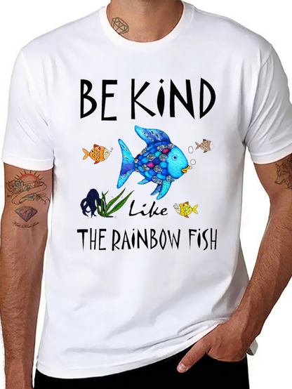 Be Kind Like the Rainbow Fish Graphic Tee