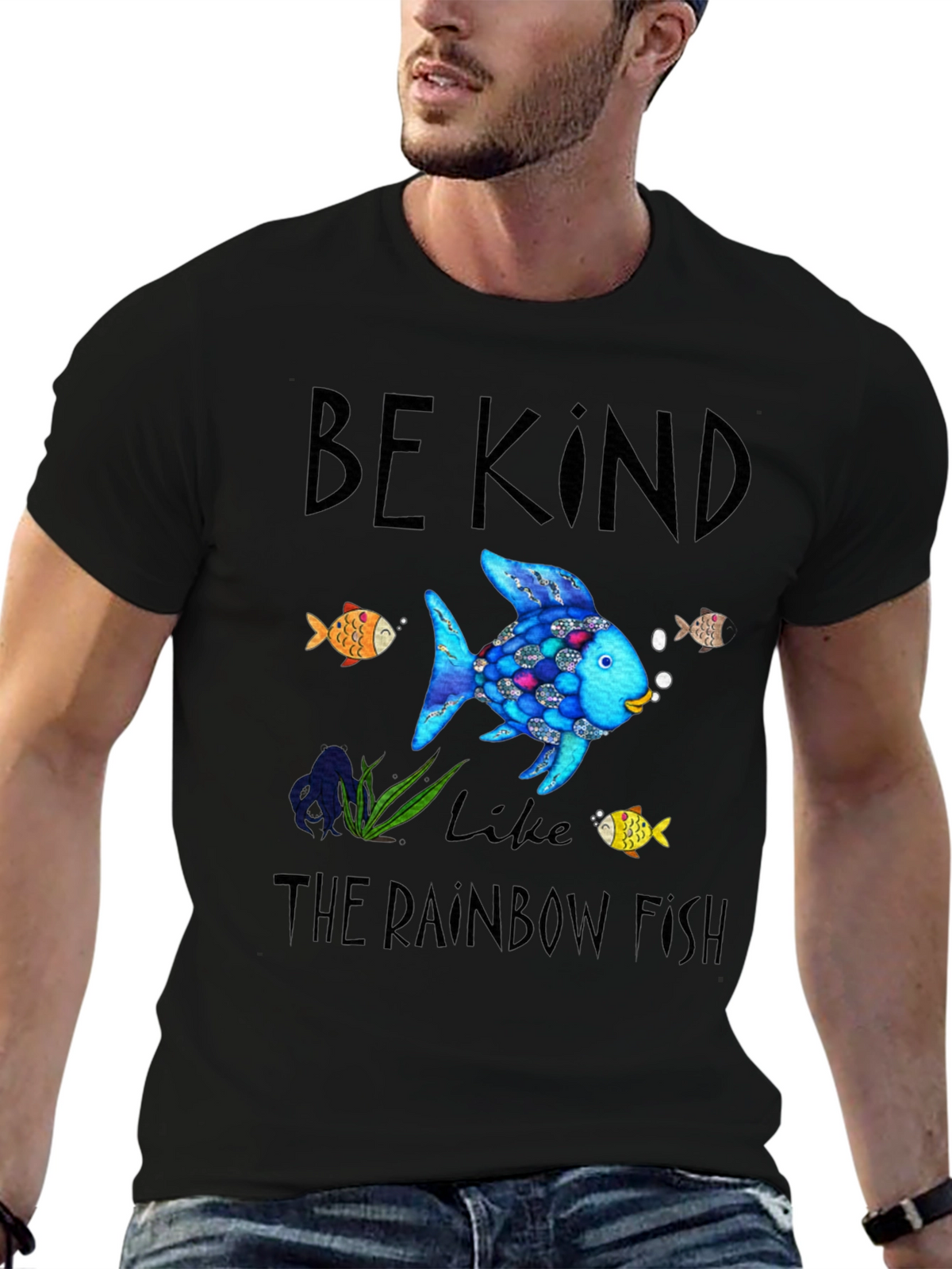 Be Kind Like the Rainbow Fish Graphic Tee