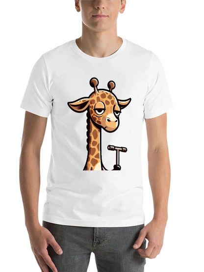 Cool Giraffe Graphic T-Shirt - Unisex Casual Tee