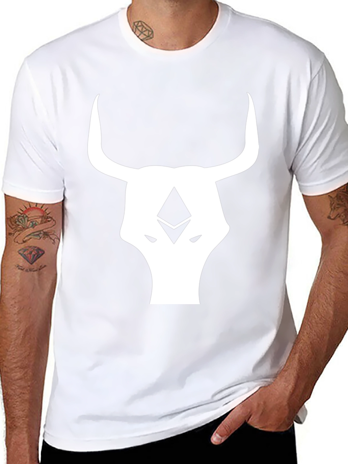 Ethereum Bull Black T-Shirt
