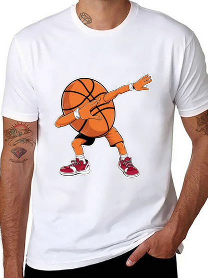 Dabbing Basketball Graphic Tee