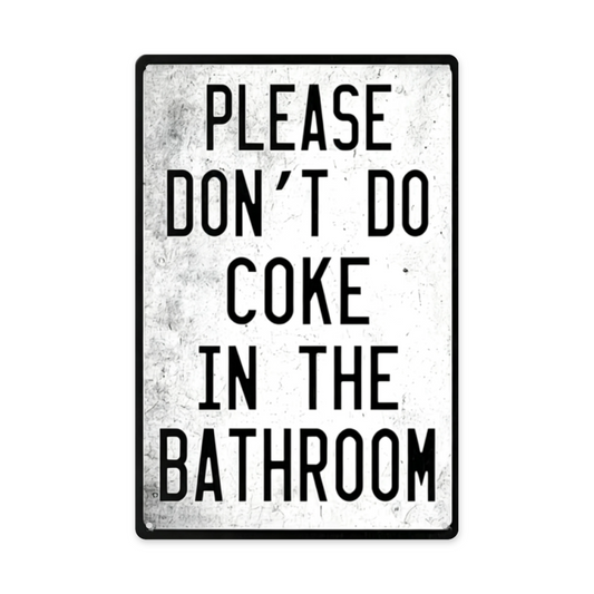 Chill And Grill BBQ Retro Rustic Wall Decor Metal Tin Sign