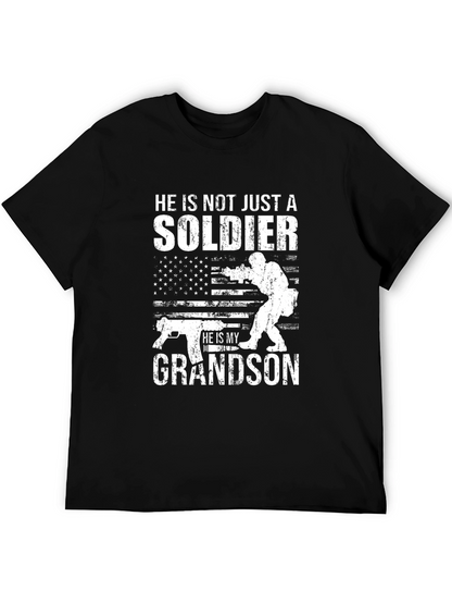 Grandson Soldier Graphic Tee - Patriotic