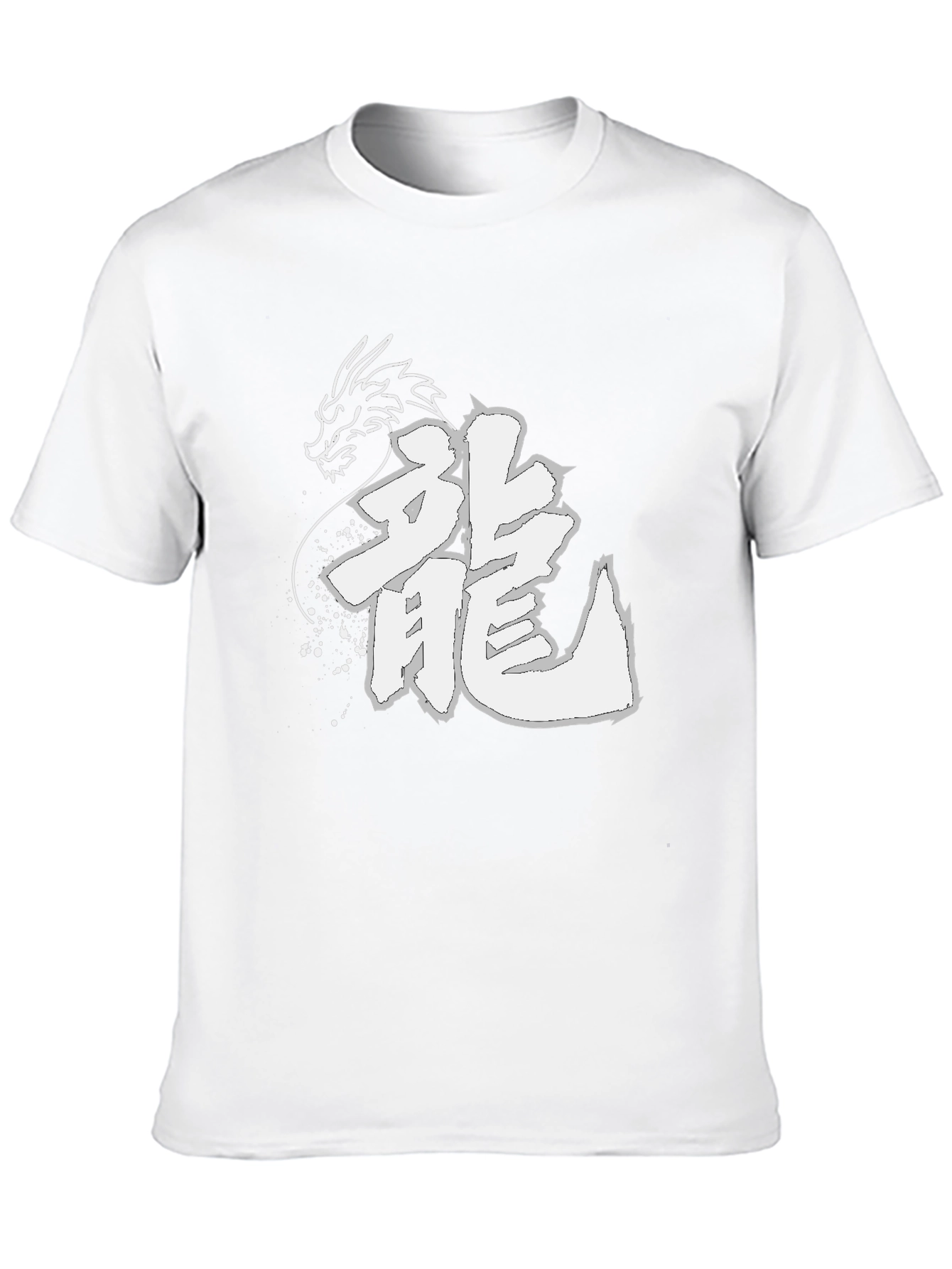 Dragon Kanji Graphic Tee - Black