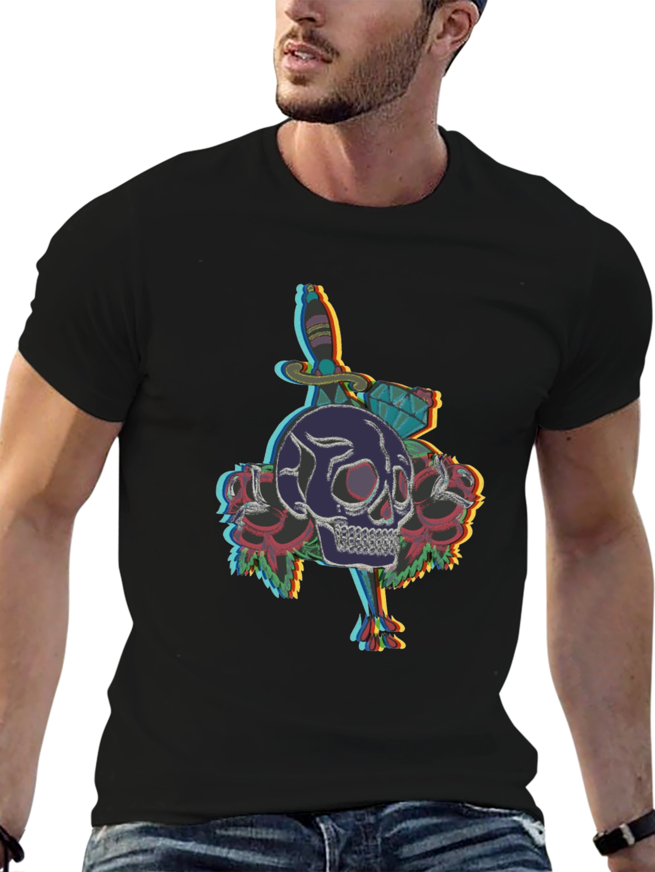 Skull & Dagger Graphic T-Shirt