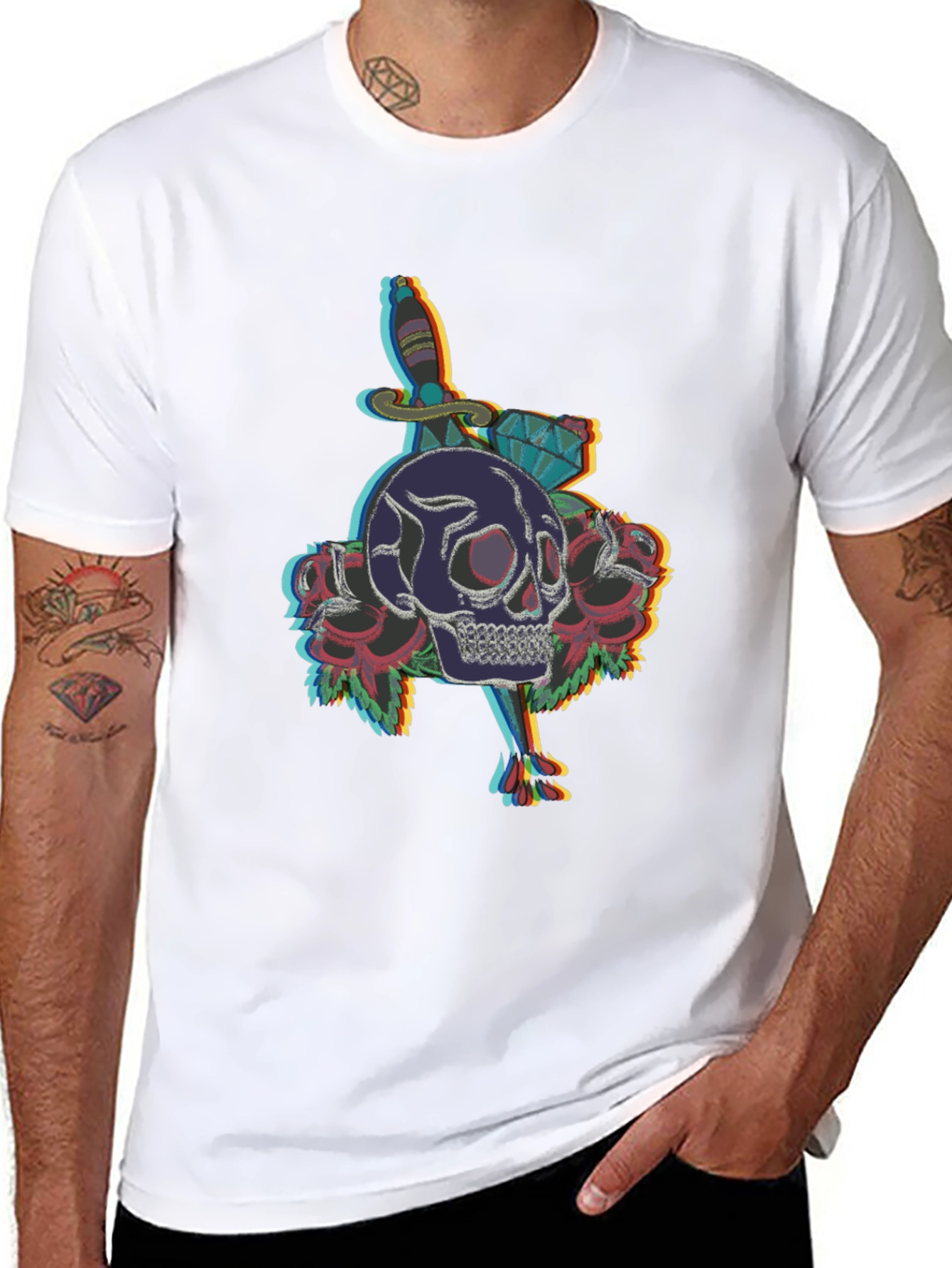 Skull & Dagger Graphic T-Shirt