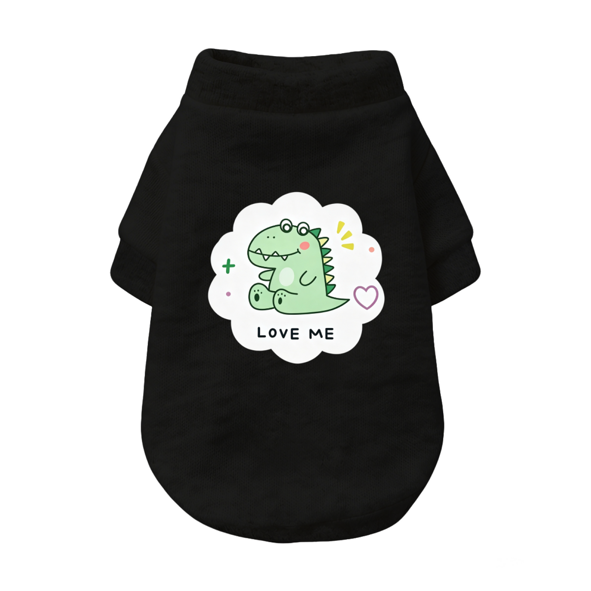 LOVE ME Letter Print Pet Casual Cardigan Sweater