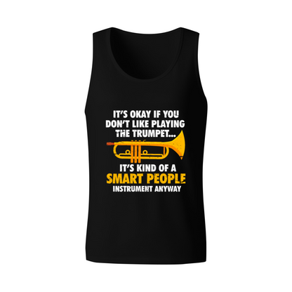 Trumpet Player Smart People Instrument Humor Men Tank Top
