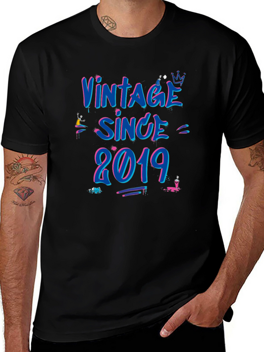 Vintage Since 2019 Graphic T-Shirt