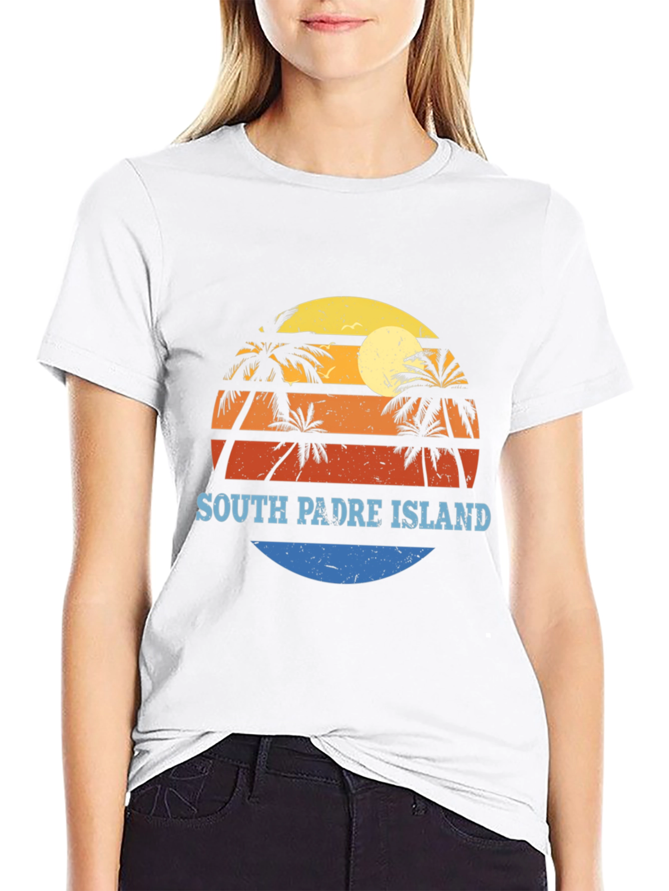 South Padre Island Retro T-Shirt