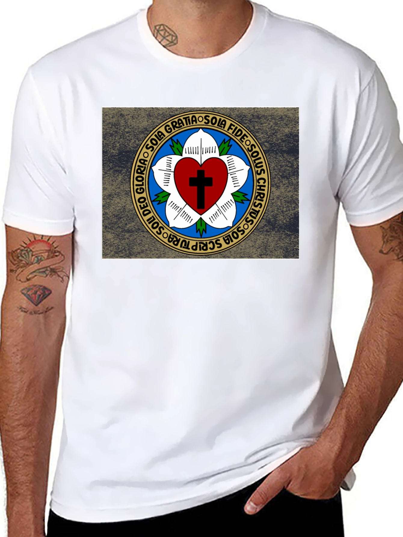 Luther Rose Seal T-Shirt