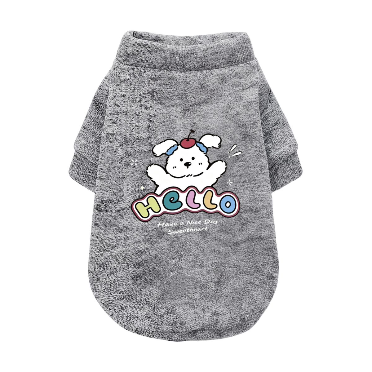 Hello Sweetheart Warm Pet Cardigan Sweater