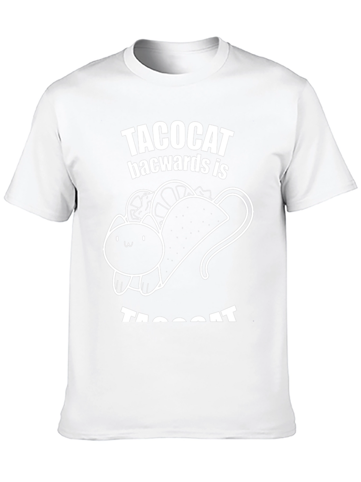 Taco Cat Backwards Funny T-Shirt