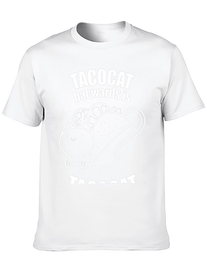 Taco Cat Backwards Funny T-Shirt