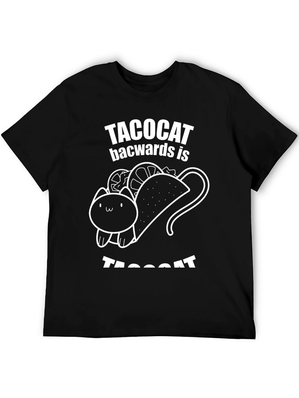 Taco Cat Backwards Funny T-Shirt