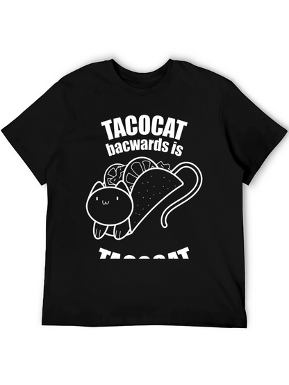 Taco Cat Backwards Funny T-Shirt