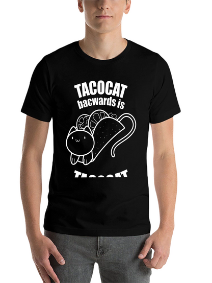 Taco Cat Backwards Funny T-Shirt