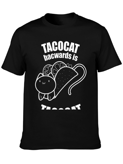Taco Cat Backwards Funny T-Shirt