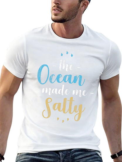 Ocean Made Me Salty Graphic Tee
