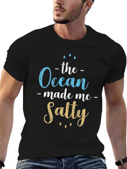 Ocean Made Me Salty Graphic Tee