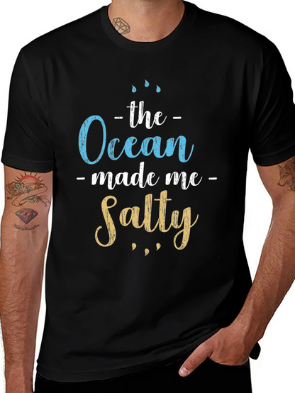 Ocean Made Me Salty Graphic Tee