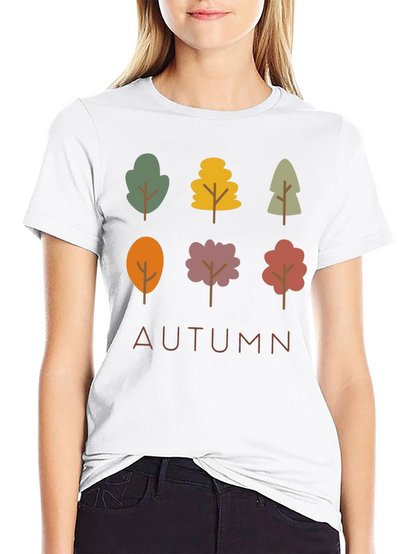 Autumn Tree T-Shirt - Fall Season Style