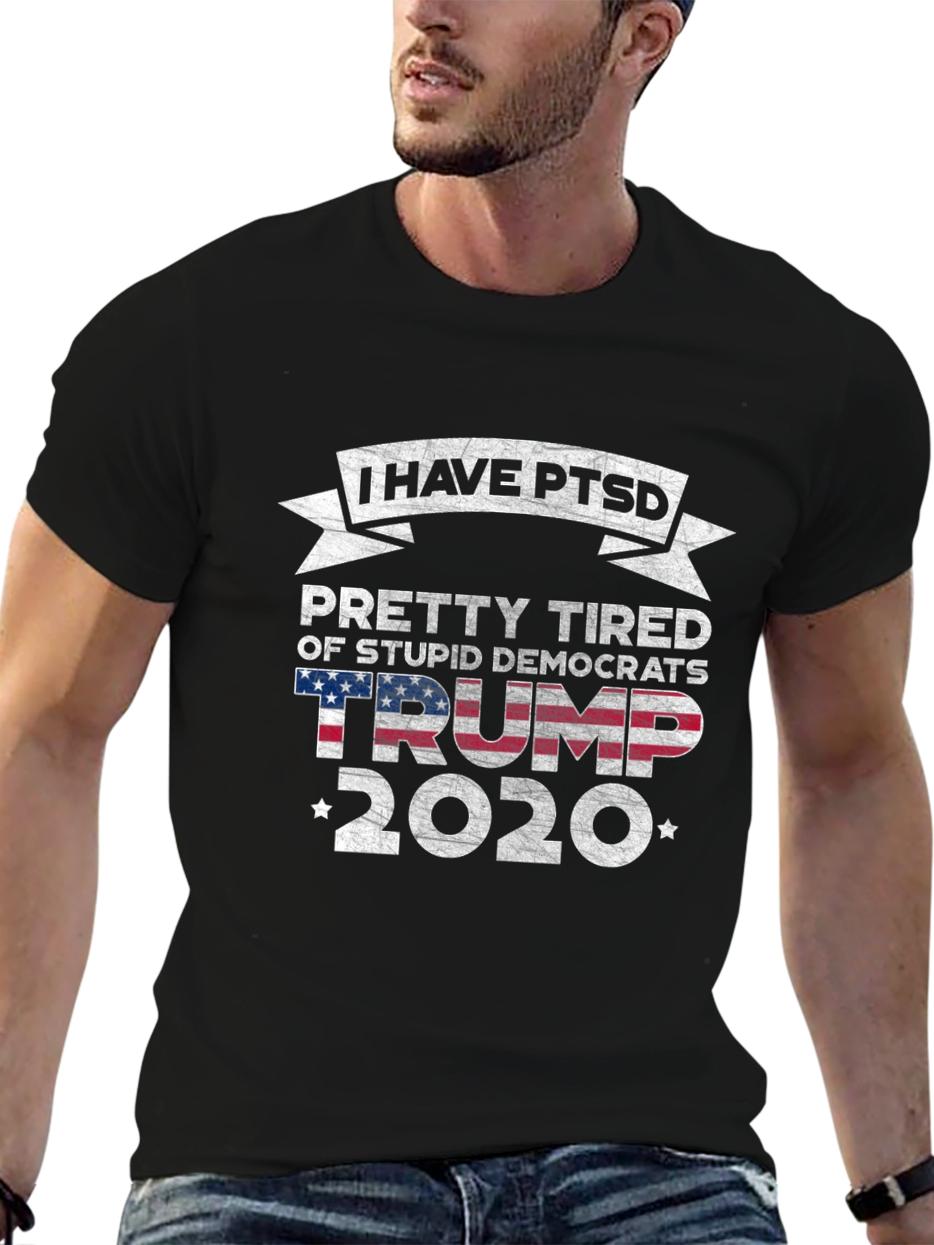 I Have PTSD Trump 2020 Graphic T-Shirt