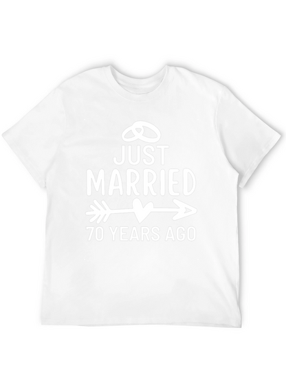 Just Married 70 Years Ago T-Shirt