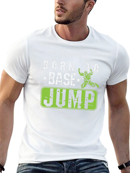 Born to BASE Jump Black T-Shirt
