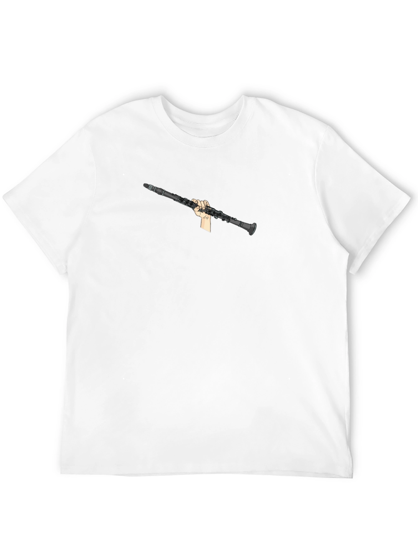 Clarinet Player Black T-Shirt - Music Lover Tee