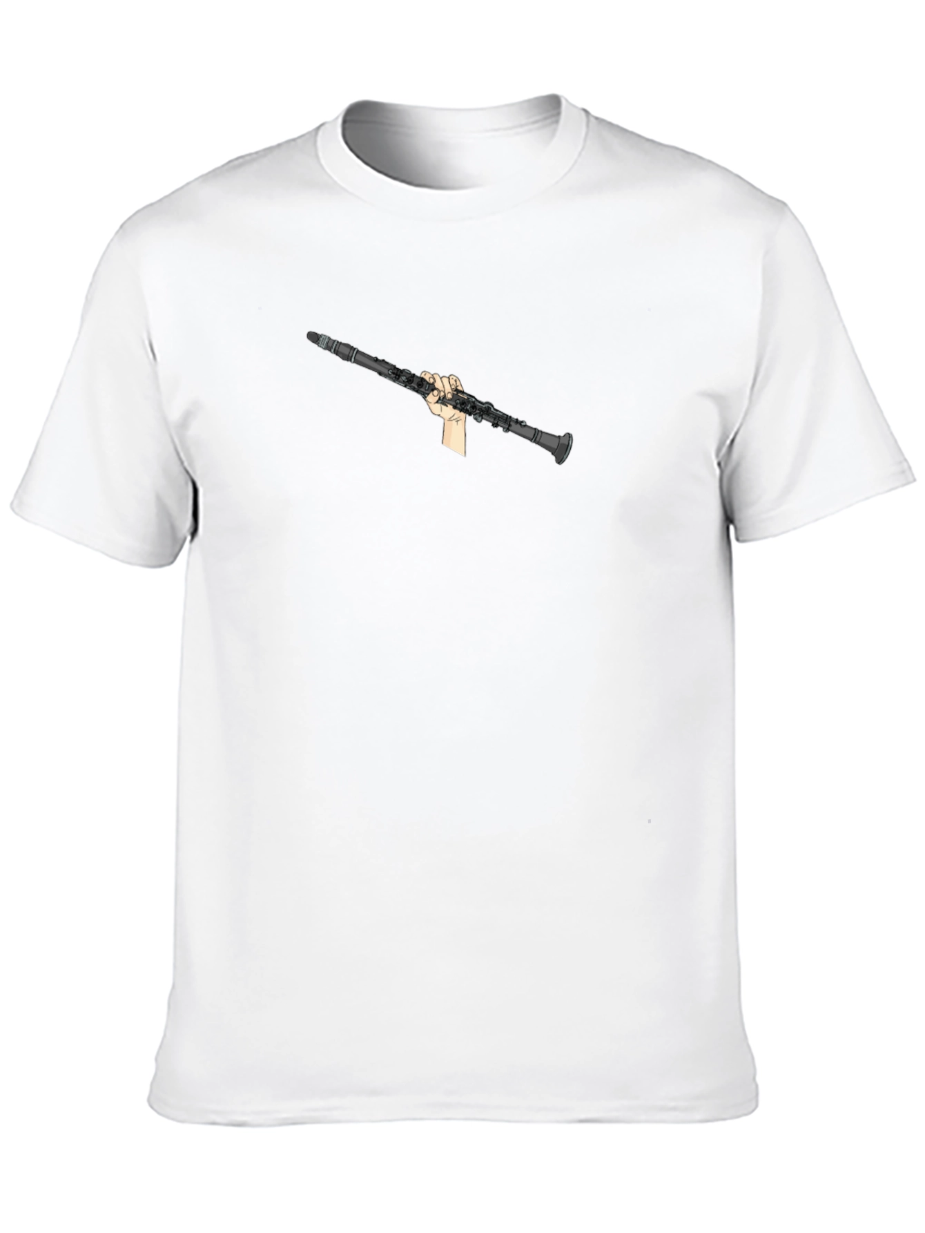 Clarinet Player Black T-Shirt - Music Lover Tee