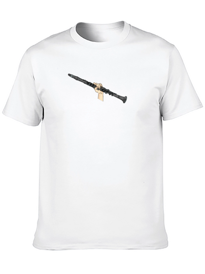 Clarinet Player Black T-Shirt - Music Lover Tee