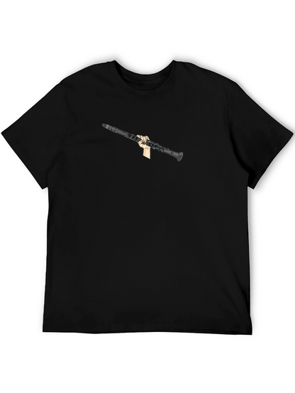 Clarinet Player Black T-Shirt - Music Lover Tee