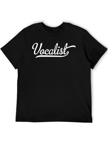 Vocalist T-Shirt - Stylish Music Lover Tee