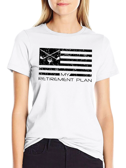 Golf Retirement Plan T-Shirt