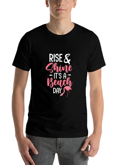 Rise and Shine Beach Day Graphic T-Shirt
