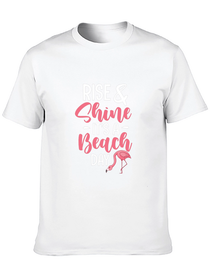 Rise and Shine Beach Day Graphic T-Shirt