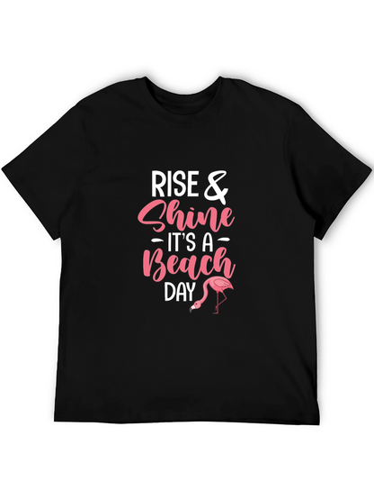 Rise and Shine Beach Day Graphic T-Shirt