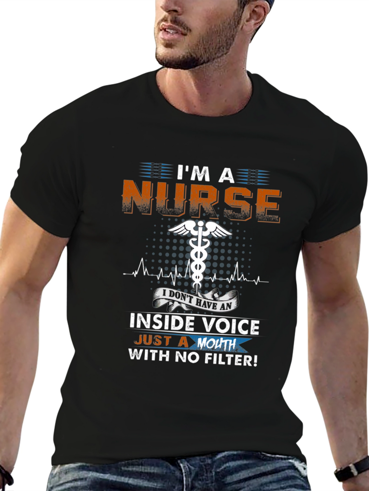 Im a Nurse Funny Novelty T-Shirt
