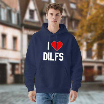 Trendy Simple Letter Print Graphic Hoodie, Unisex Comfort Daily Sweatshirt