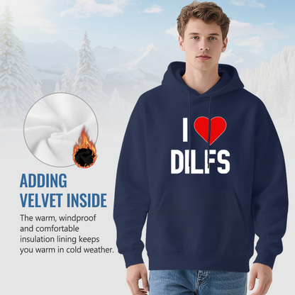 Trendy Simple Letter Print Graphic Hoodie, Unisex Comfort Daily Sweatshirt