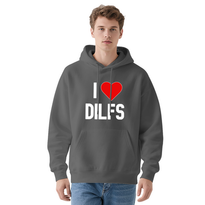 Trendy Simple Letter Print Graphic Hoodie, Unisex Comfort Daily Sweatshirt